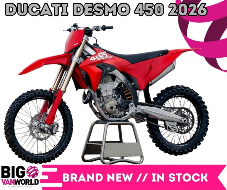 Ducati Desmo 450 2026 - Brand New - Zero Hours - PX Welcome