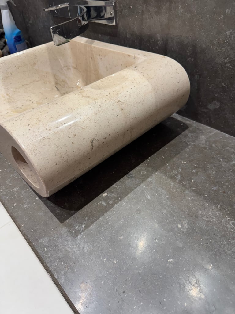 Shaped Stone Sink