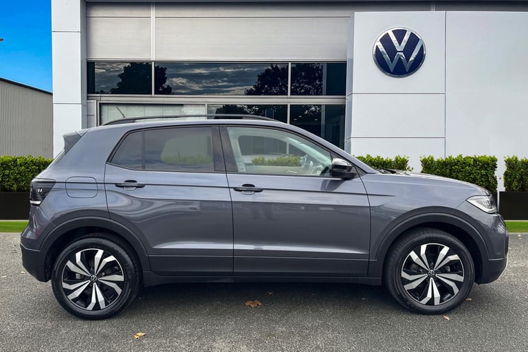 2022 Volkswagen T-Cross 1.0 TSI Black Edition 5dr | Parking Sensors  |  App Connect SUV PETROL Ma...