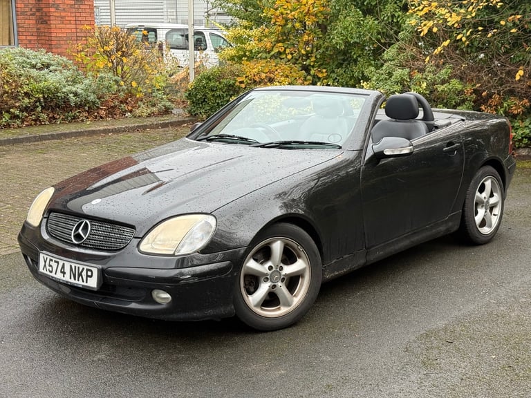 2001 Mercedes Benz SLK200K Convertible 1.8 Automatic 60k Miles 