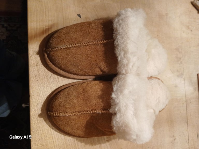 Sheepskin slippers