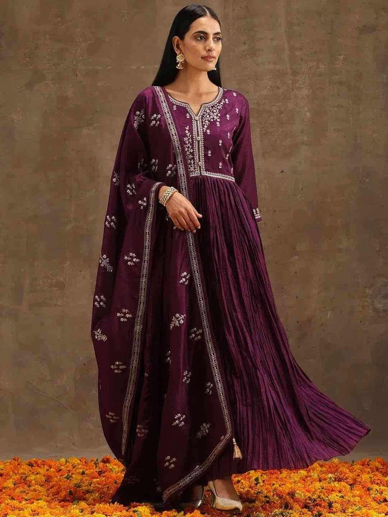 Buy Stunning Anarkali Suit for Wedding at Libas!