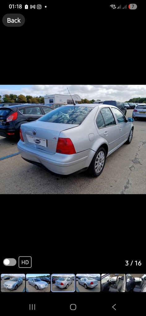 2004 Volkswagen Bora 2.3 V5 4dr Tip Auto [170bhp] SALOON Petrol Automatic