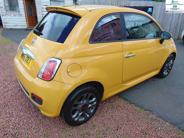 FIAT 500 1.2 500 1.2 69hp S * ONLY 34013 MILES * 8 SERVICE STAMPS * MOT AUGUST