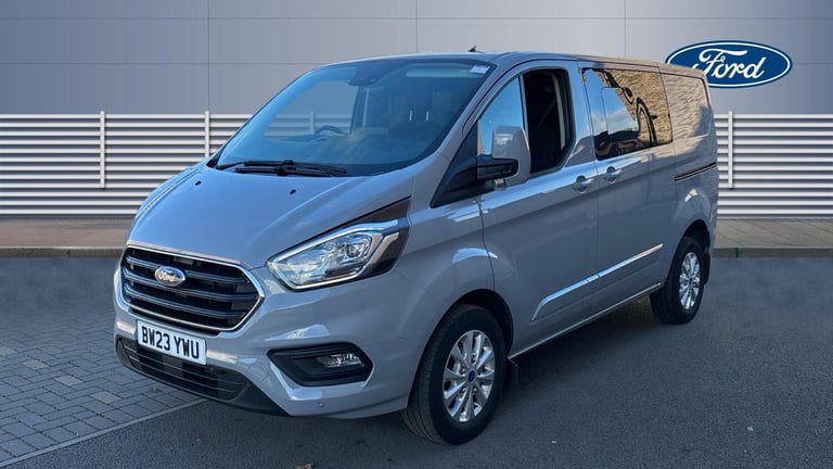 2023 Ford Transit Custom 2.0 EcoBlue 130ps Low Roof D/Cab Limited Van PANEL VAN DIESEL Manual