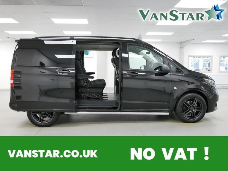 2019 MERCEDES  VITO 119 2.1 CDI 190 BHP L1 SWB SPORT 7G AUTO CREWCAB ( NO VAT )