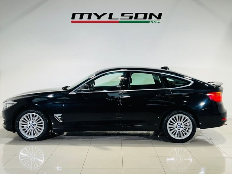 BMW 3 SERIES GRAN TURISMO 2.0 318D LUXURY GT 5 DOOR DIESEL MANUAL BLACK 320D