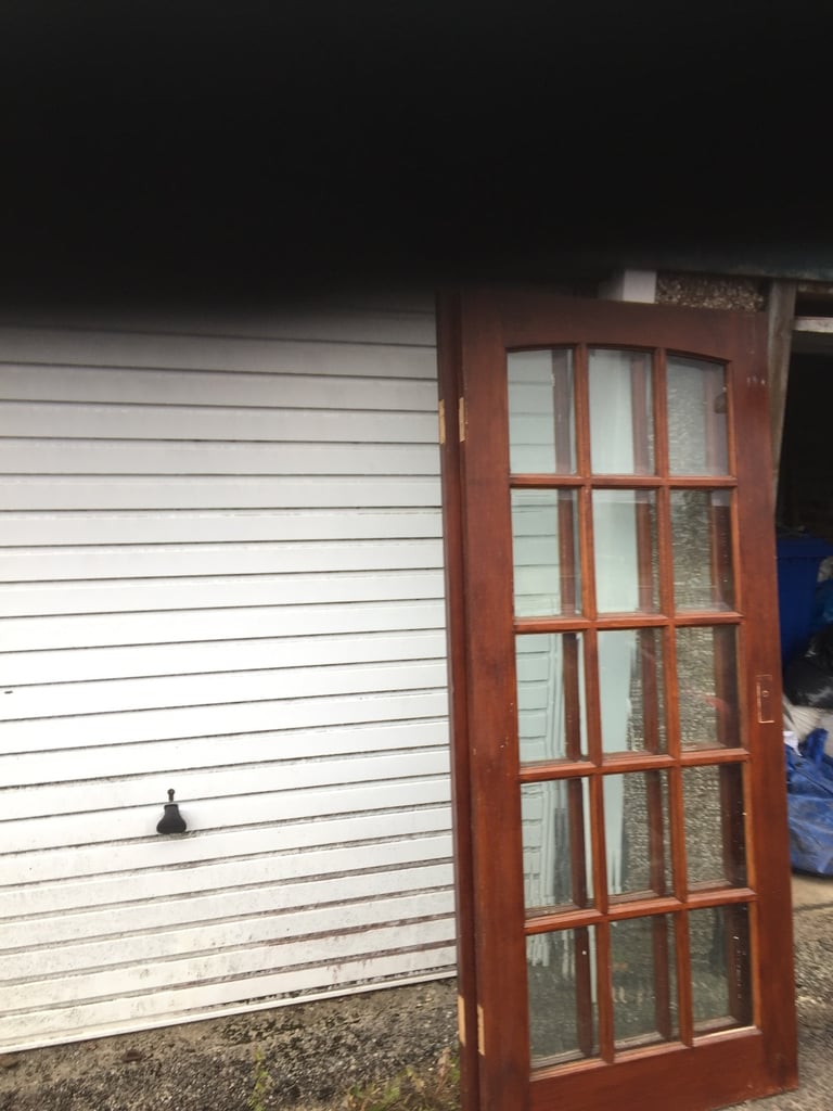 15 pane hardwood internal doors