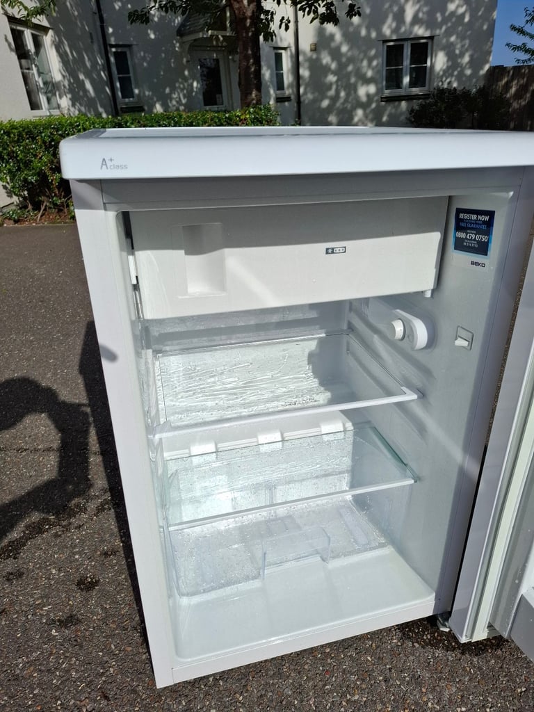 Beko under counter fridge with freezer -