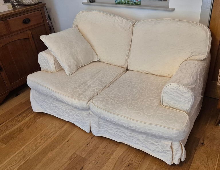 Cream 2-seater NEXT sofa