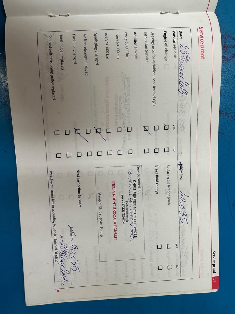 Skoda Fabia 1.6 16V 3 5dr Petrol Manual - Image 39