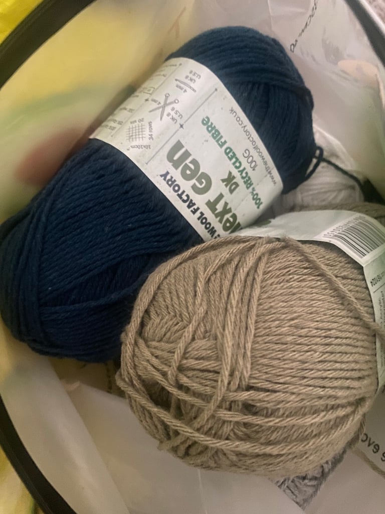 Mix of wool yarn joblot brand new 