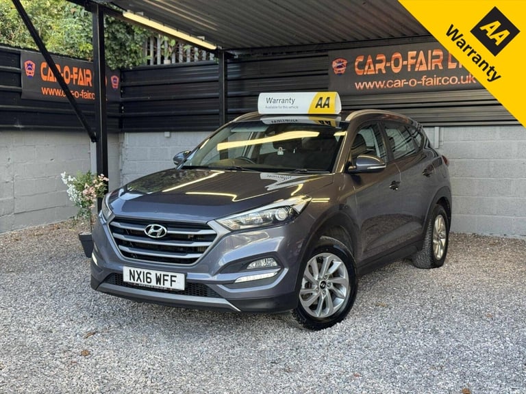 image for HYUNDAI TUCSON 2.0 CRDi SE Nav Grey Manual Diesel 2016+SAT-NAV+R-CAMERA+6 SPEED