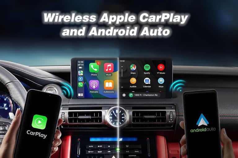 Yaris 2008-11 CARPLAY Android Auto HD Screen Head Unit GPS Stereo LCD Panel V7