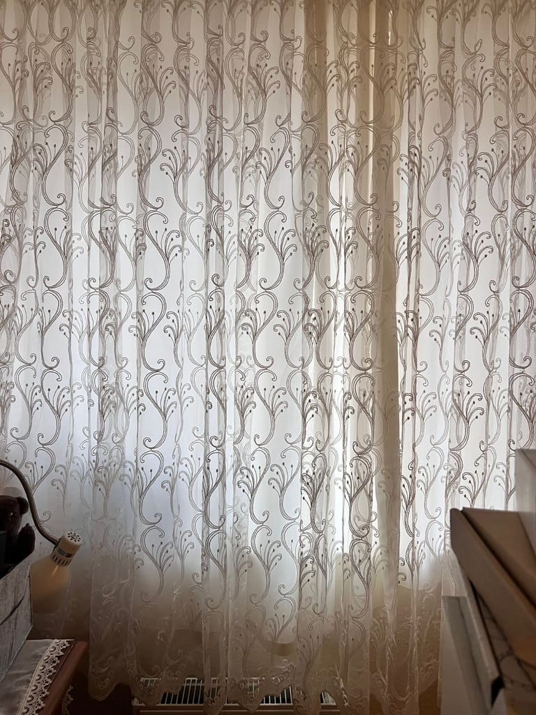 image for Cream curtains 
