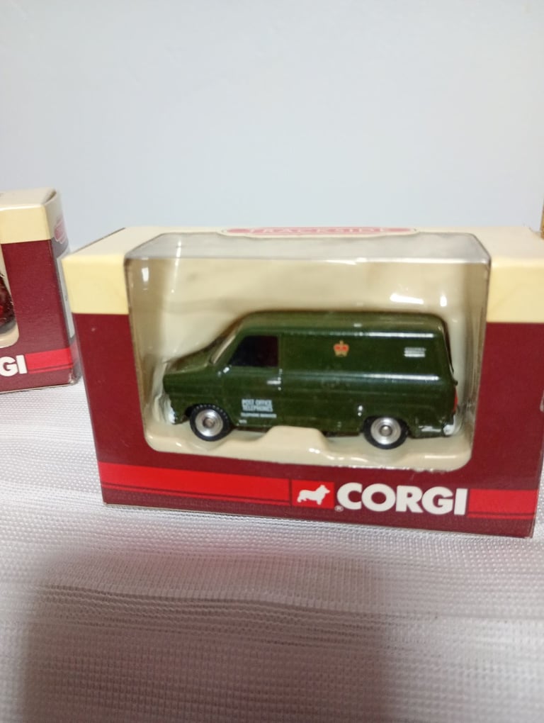 image for Corgi vintage vehicles in box 