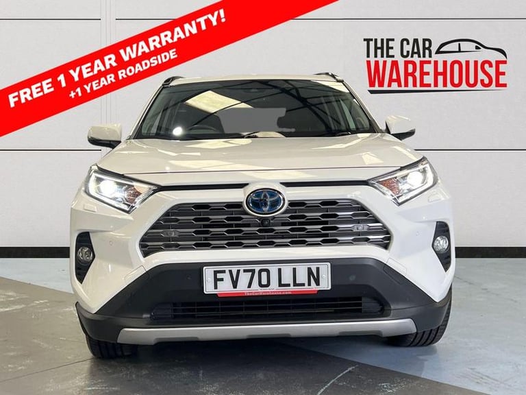 2020 Toyota RAV4 2.5 VVT-i Hybrid Excel 5dr CVT Automatic Estate PETROL/ELECTRIC Automatic