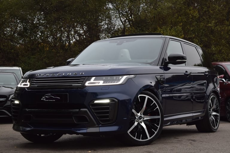 image for 2018 LAND ROVER RANGE ROVER SPORT SVR 5.0 V8 S/C GENUINE OVERFINCH FLRSH MINT