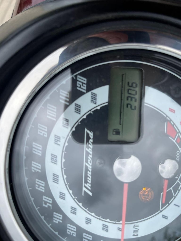 2016 16 TRIUMPH THUNDERBIRD STORM 1700 ABS CLASSIC CRUISER TOURER - 2306 MILES 