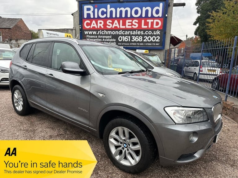 2011 BMW X3 3.0 30d SE SUV 5dr Diesel Steptronic xDrive Euro 5 (s/s) (258 ps) ESTATE Diesel Autom...