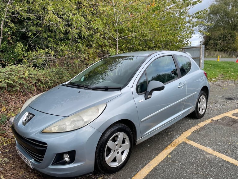 PEUGEOT 207 1.4 MILLESIM 60 REG BLUE NEW CLUTCH MOT AUGUST 3RD 2026 SERVICE HISTORY LOW INSURANCE