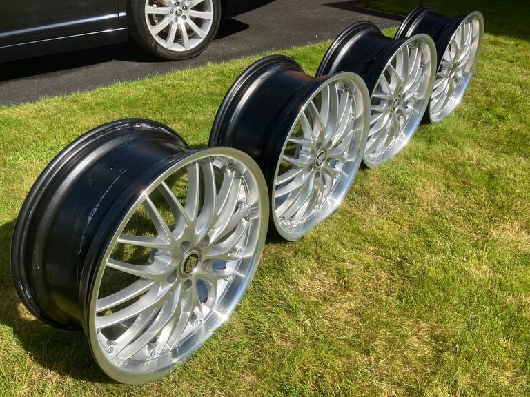 20 Inch OEM Jaguar Cremona XJR XKR XJ XK Alloy Wheels X350 X358 X100 X150 PCD 5x108