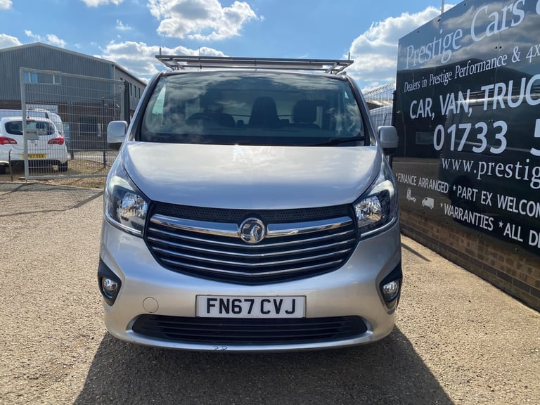 2017 Vauxhall Vivaro 2900 1.6CDTI 120PS SPORTIVE L2 LWB PANEL VAN 54K FULL SERVICE 12M MOT AC CR ...