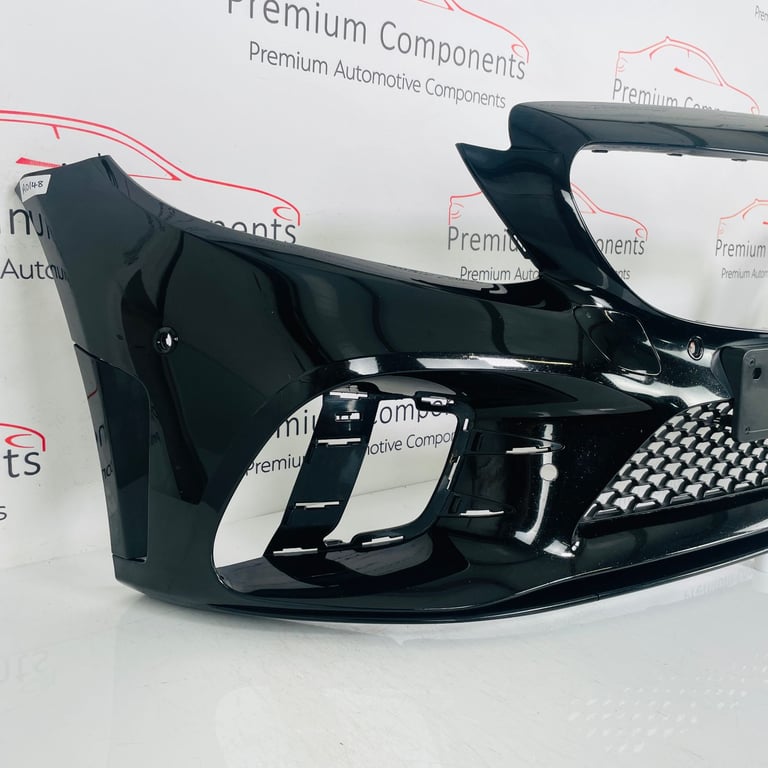 Mercedes C Class Front Bumper W205 Genuine Black Amg Lift 2019 - 2022 [ao148]