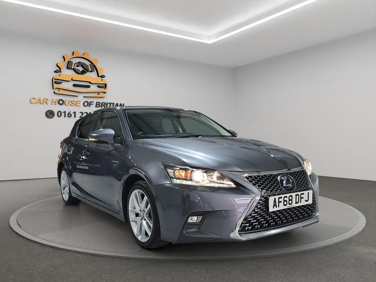 2018 Lexus CT 1.8 200h Luxury E-CVT Euro 6 (s/s) 5dr HATCHBACK Petrol/Electric Hybrid Automatic