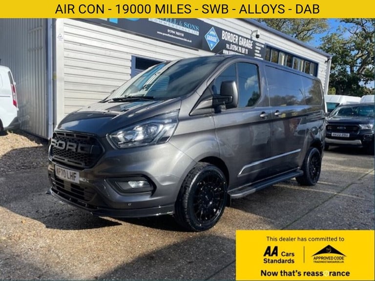 2020 Ford Transit Custom 300 Limited Sport Pack Panel Van Diesel Manual