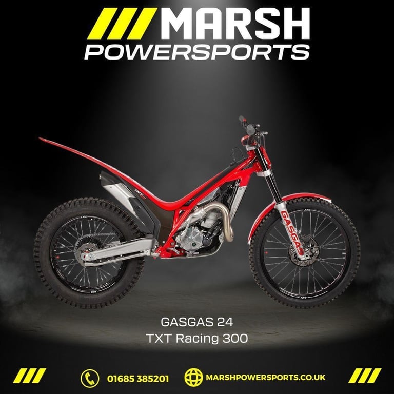 image for Gas Gas TXT 300 Racing Trials Bike 2024 - NOW 2000 OFF! - 0% Finance Available!