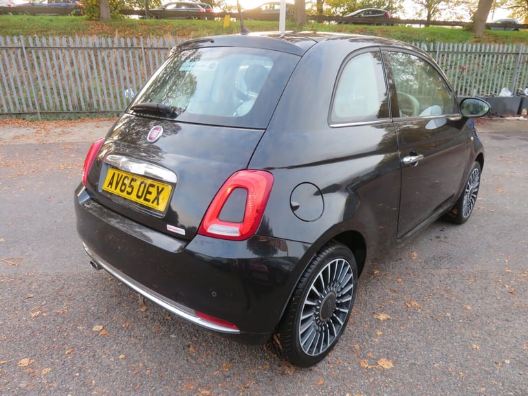 2015 Fiat 500 1.2 Lounge 3dr HATCHBACK Petrol Manual