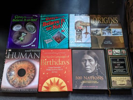 Ripley's Believe It Human Migration Birthdays 500 Nations Treasures of Britain Books