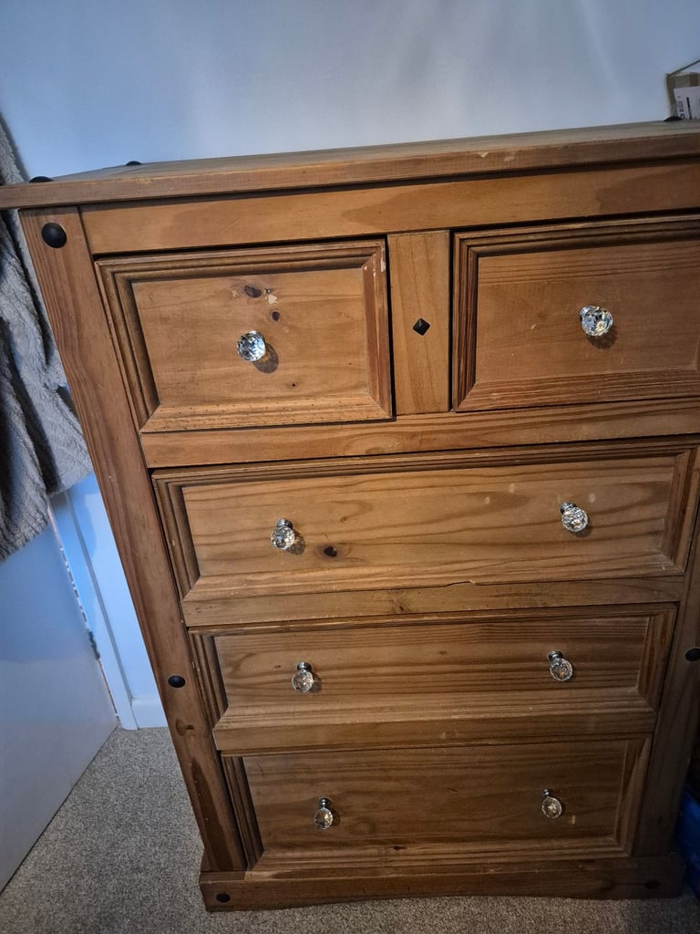 image for Strong wooden chest of draws