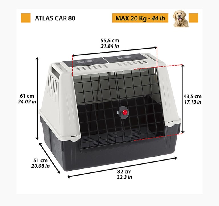 Ferplast Atlas Dog Carrier Medium 