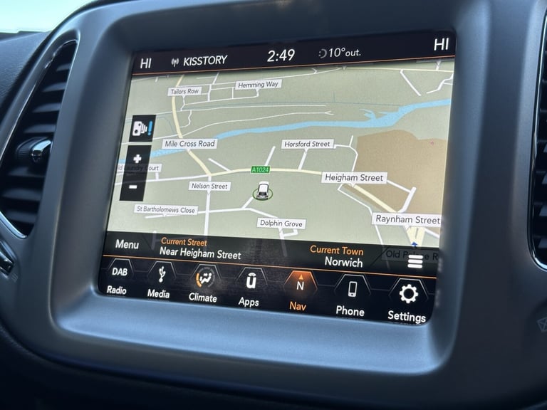 JEEP COMPASS 2019 Jeep Compass Longitude 1.4 MultiAir Petrol Manual 5 Door