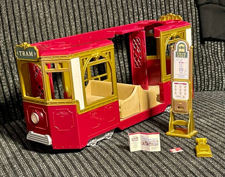 image for Sylvanian Families Tram Collectable Toy 