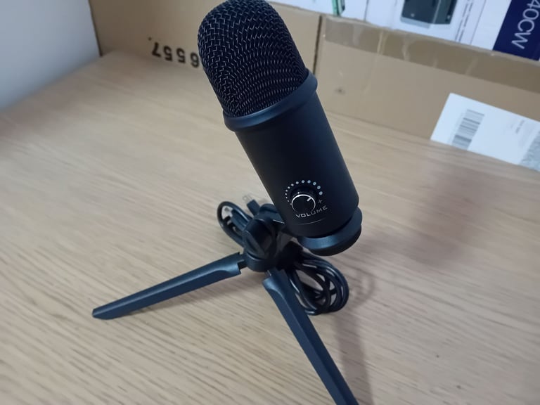 USB Microphone for Computer Laptop Desktop with Tripod