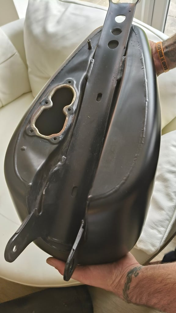 Reduced price - offers welcome Harley Davidson Sportster X1883N Iron 07-21 fuel tank black denim