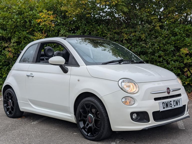 image for 2016 Fiat 500 1.2 S 2dr CONVERTIBLE PETROL Manual