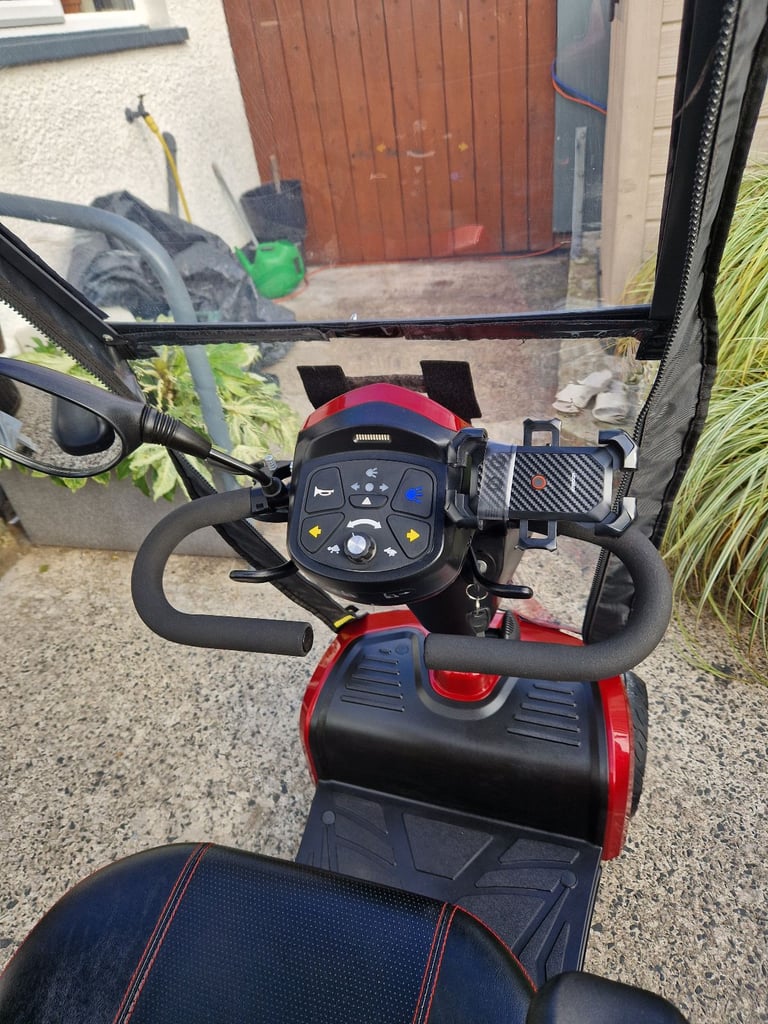 Kc komfy8 mobility scooter with canopy 