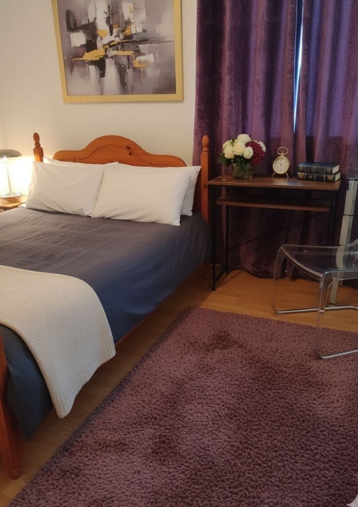 Double room to rent east Glasgow - all bills included - 25 mn to Unis