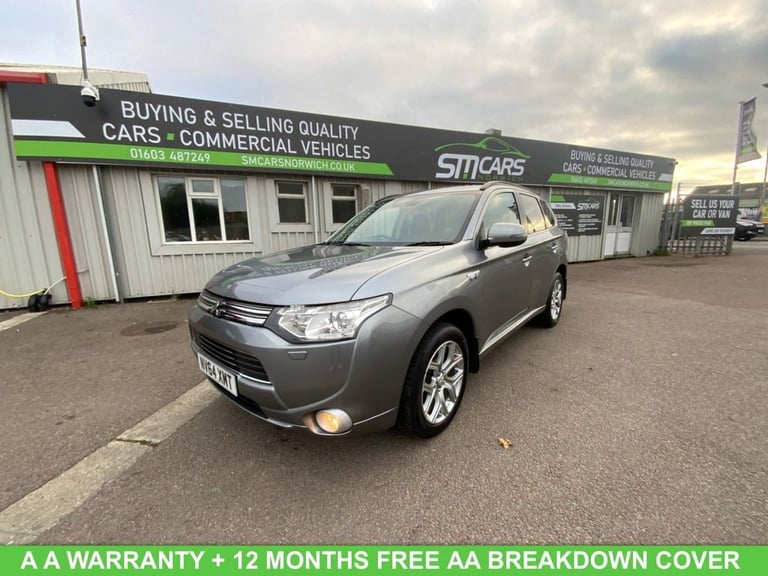 image for 2015 Mitsubishi Outlander 2.0 PHEV GX4hs 5dr Auto ESTATE PETROL/ELECTRIC Automatic