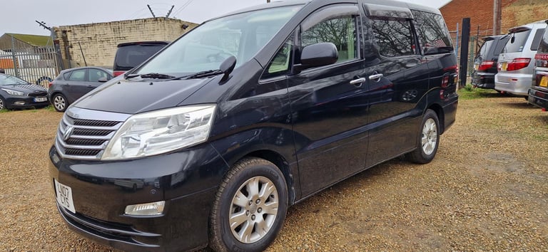 TOYOTA ALPHARD WELCAB, 2007, 52,929 MILES, 2.4 PETROL, AUTOMATIC