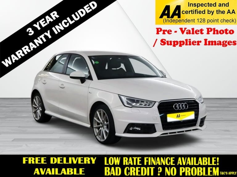 2018 Audi A1 1.4 TFSI S line Sportback 5dr Petrol Manual Euro 6 (s/s) (Nav) (125 ps) Hatchback Pe...