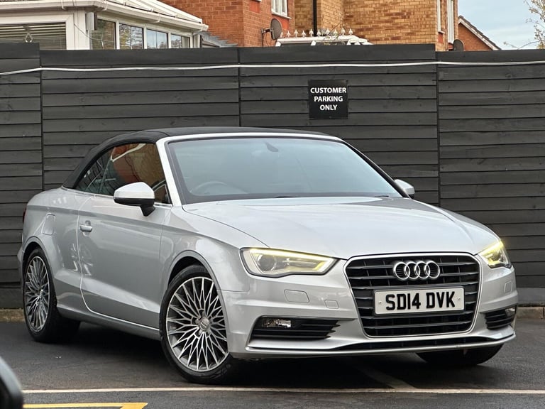 2014 Audi A3 Cabriolet 1.4 TFSI CoD Sport Euro 6 (s/s) 2dr CONVERTIBLE Petrol Manual
