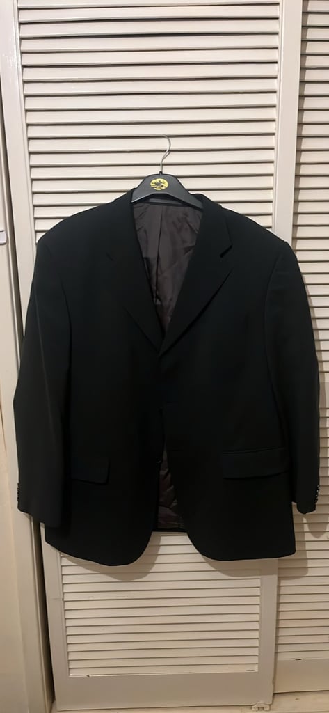 A black blazer