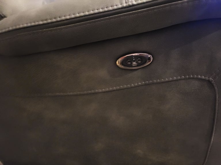 DFS Electric Recliner Sofa and Chair