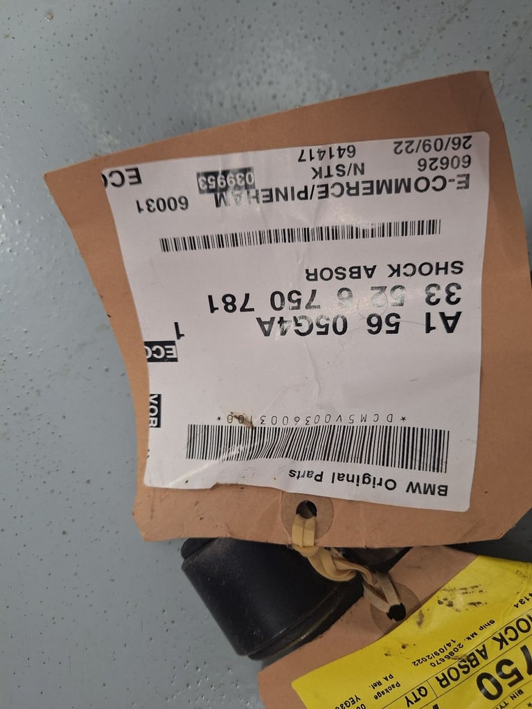 BMW shock absorber part number 6750781