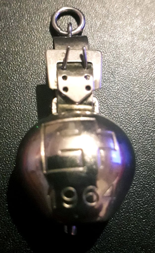 Sterling 800 Silver Bell Charm 